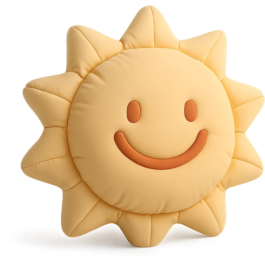 smiling sun emoji