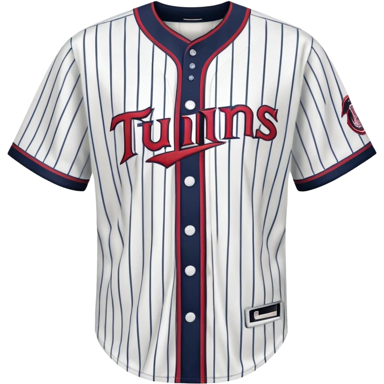 Minnesota twins baseball jersey  emoji