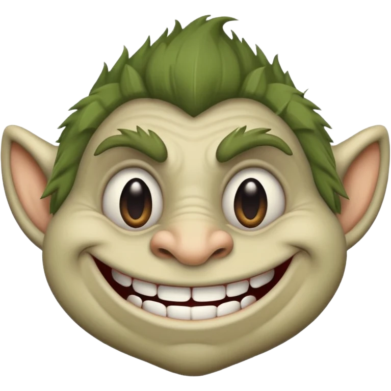 Troll face emoji