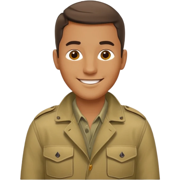safari jacket men  emoji