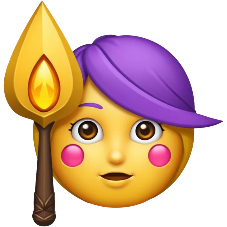 seta para direita roxa emoji