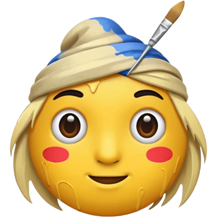 Paint style emoji