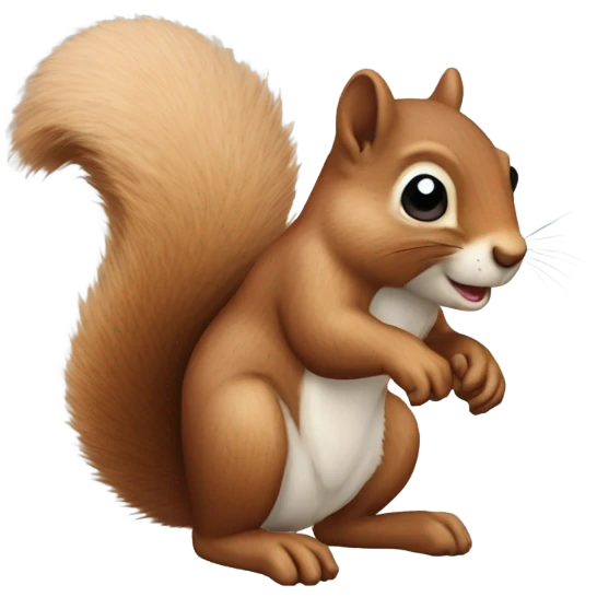 Squirrel in gurney  emoji