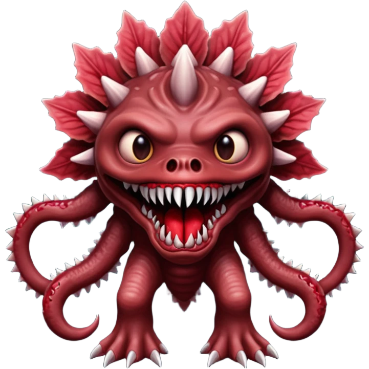 El demogorgon de strager thins emoji