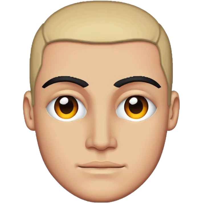  Head pixel art in 8bits emoji