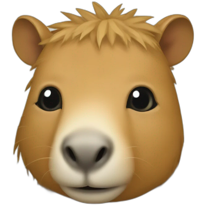 gold coin capybara emoji
