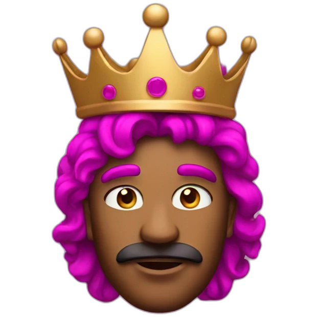maGENTA KING emoji