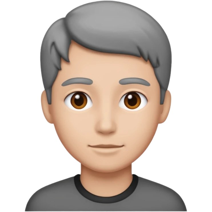 make it in grey scale emoji