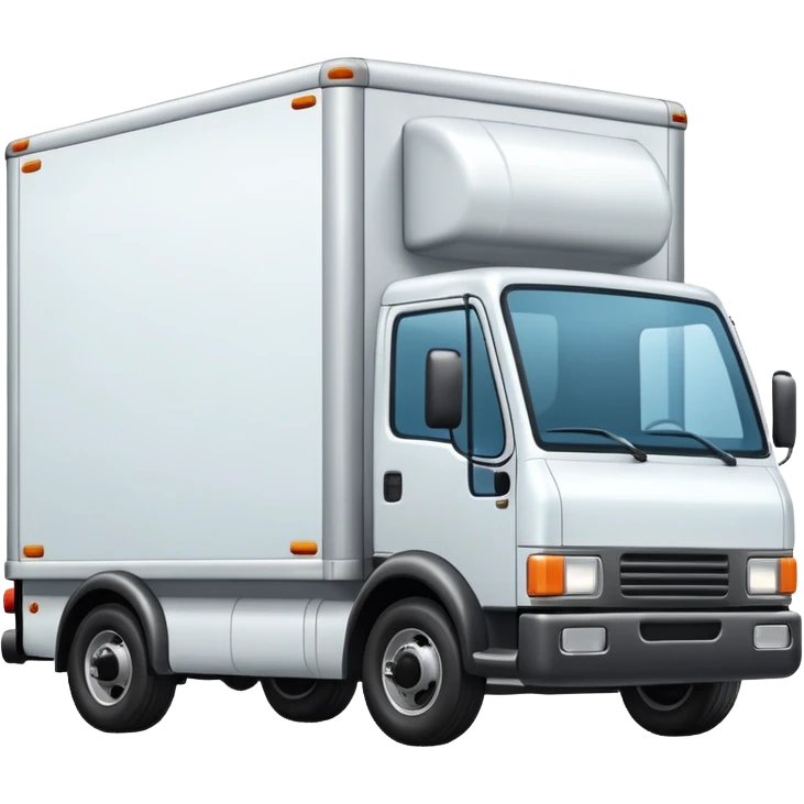 Beautiful box truck emoji
