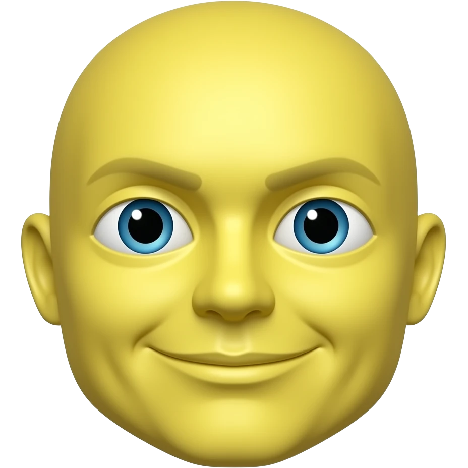 Yellow Face emoji