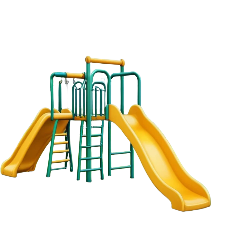  outside playground with grass emoji