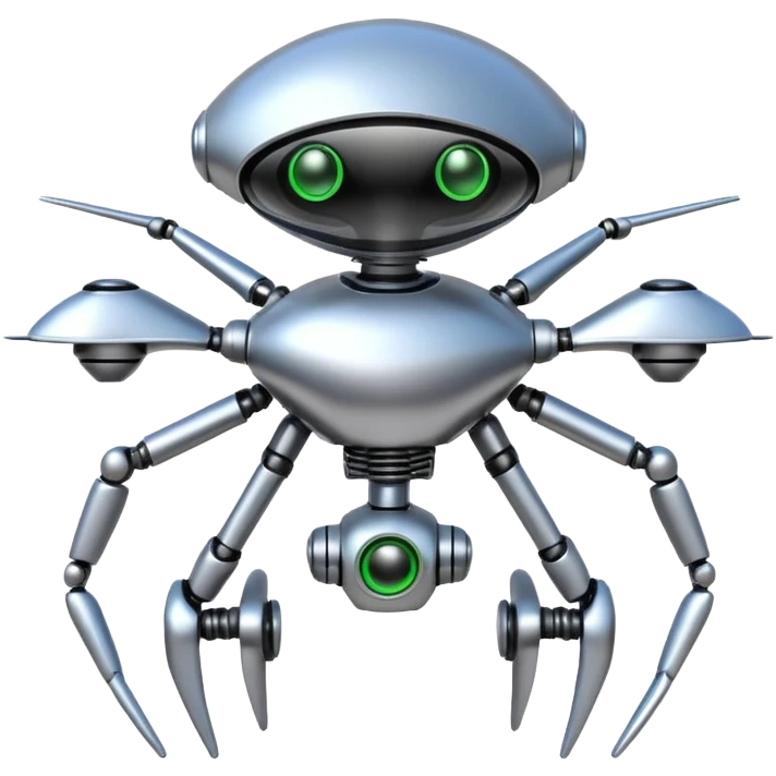Alien robot drone  emoji