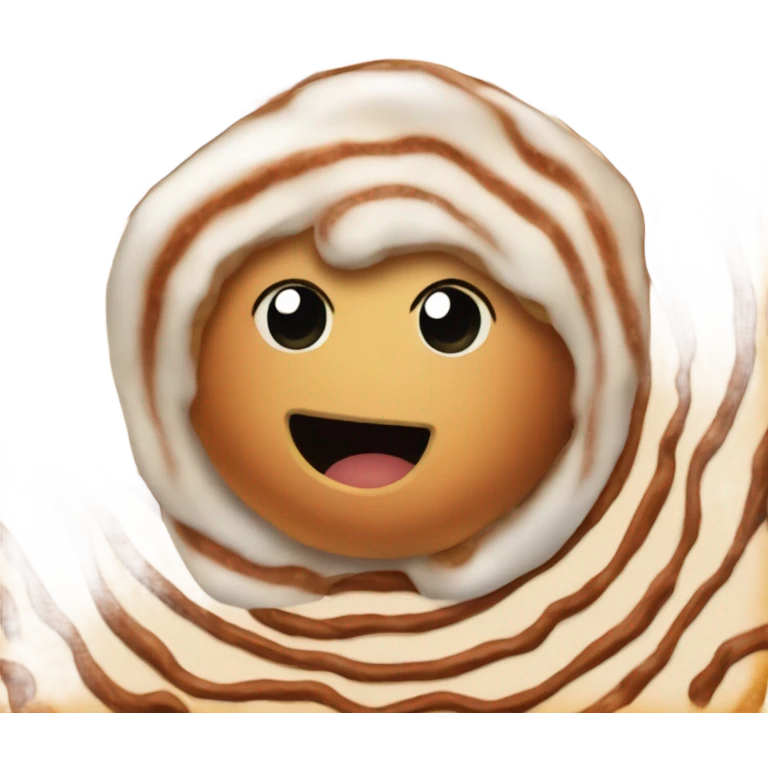 Cinnamon roll emoji