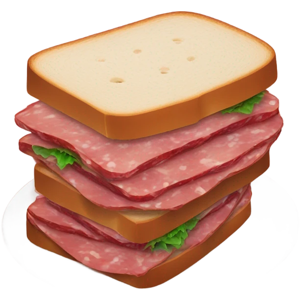 sandwich salami emoji
