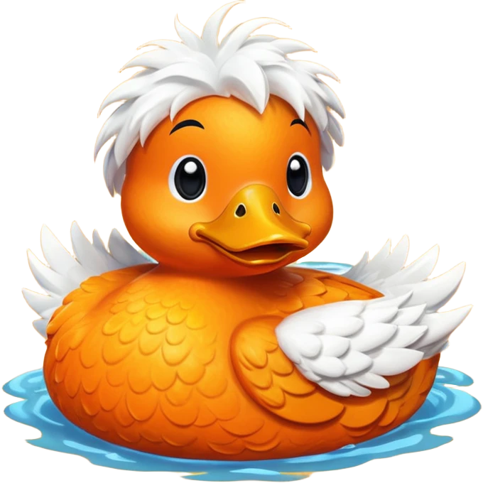 orange duck emoji