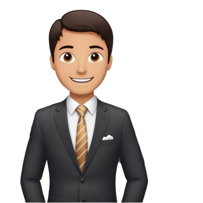 Happy customer testimonial with five star rating and success quote emoji