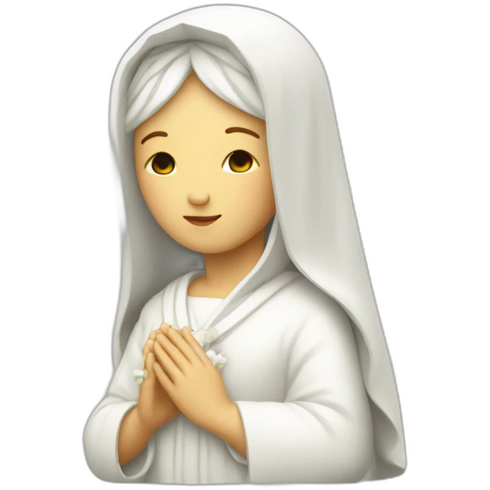 vierge marie emoji