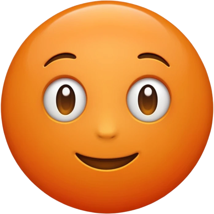 orange emoji