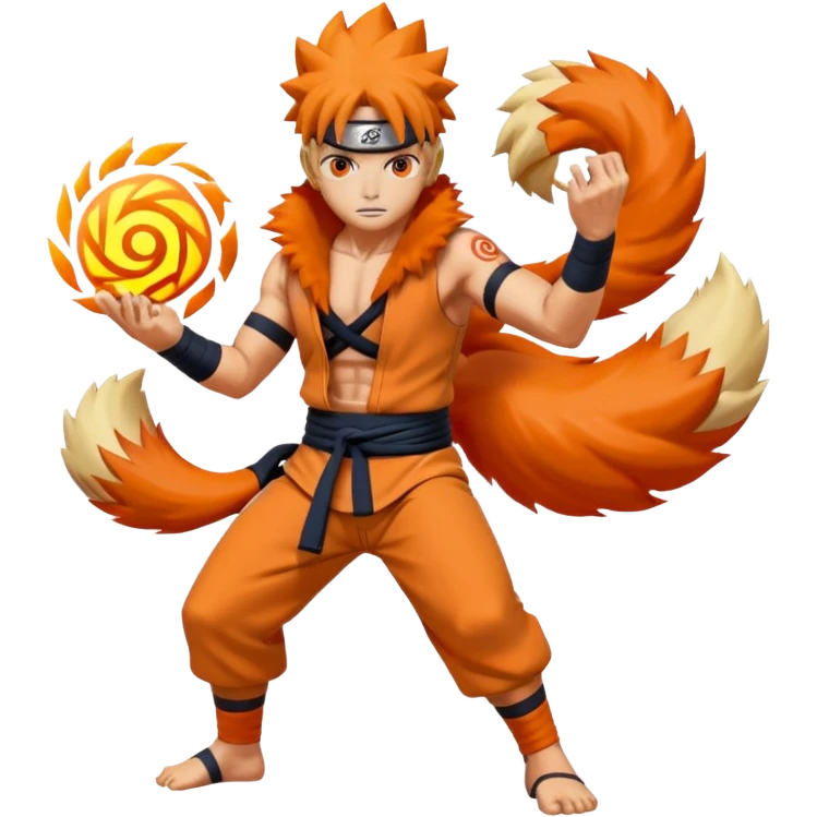 Naruto Modo Kurama Completo emoji