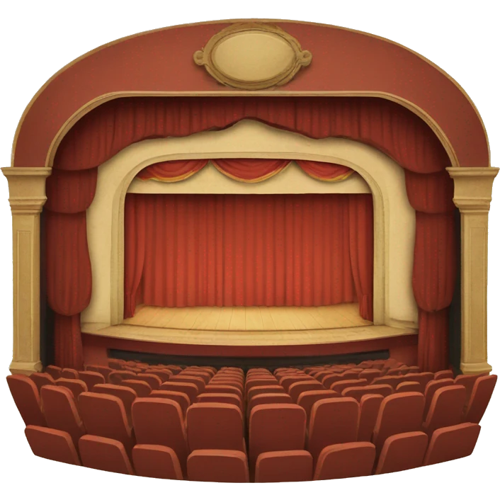 Movie Theatre vintage emoji