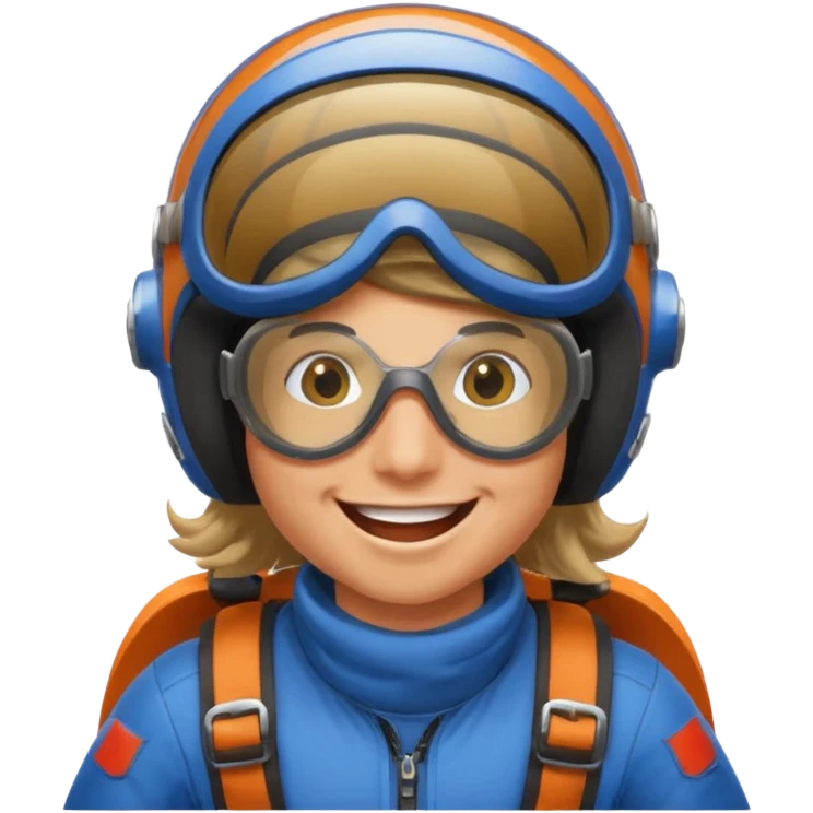 Создай весёлый эмодзи. У нас аэротруба, мы продвигаем аэротрубный спорт, skydive indoor emoji