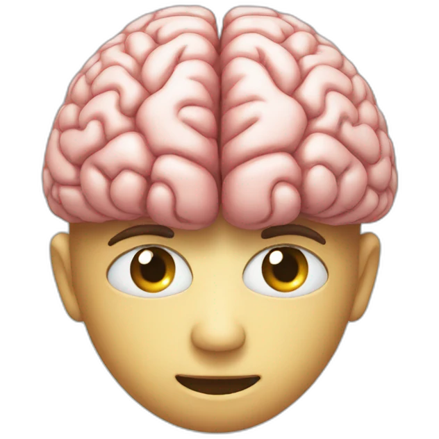 brain out of water emoji