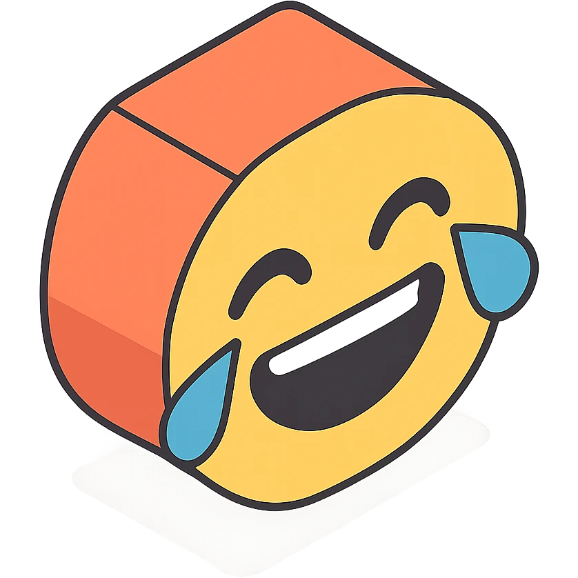 laughing emoji