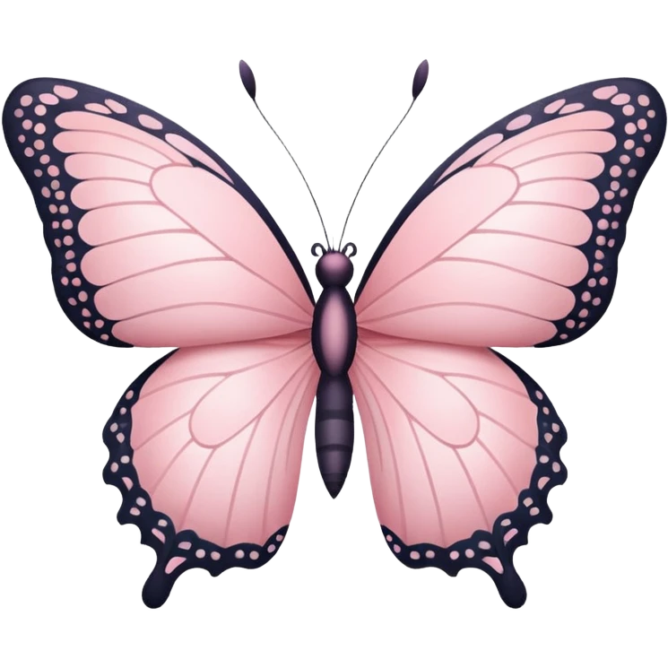 Pastel Pink Butterfly  emoji