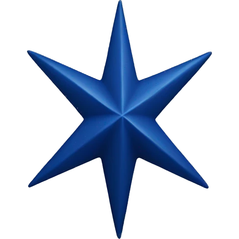 dark blue star emoji