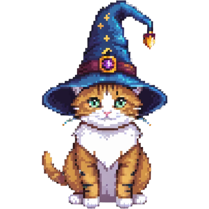 wizard cat emoji
