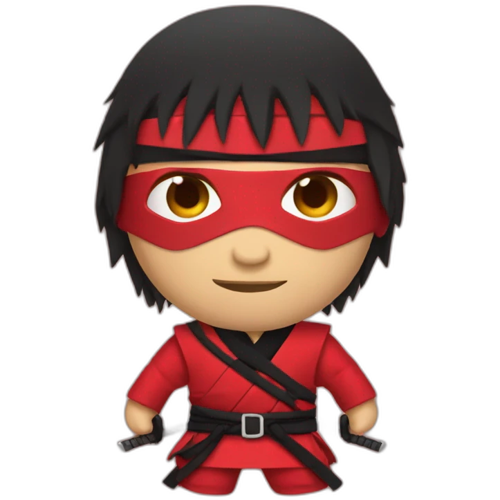 Ronin red ninja emoji