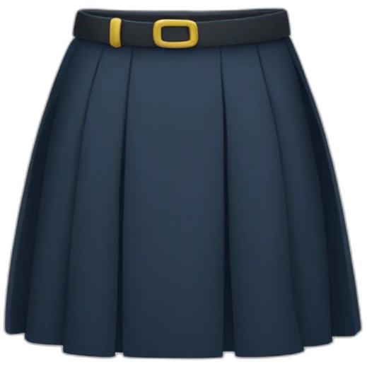 uniform skirt emoji