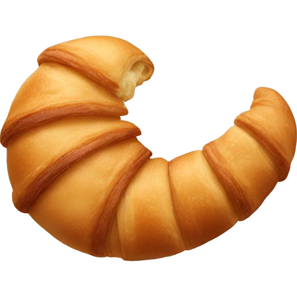 croissant eating croissant emoji