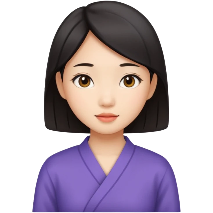 Cute Asian Girl emoji