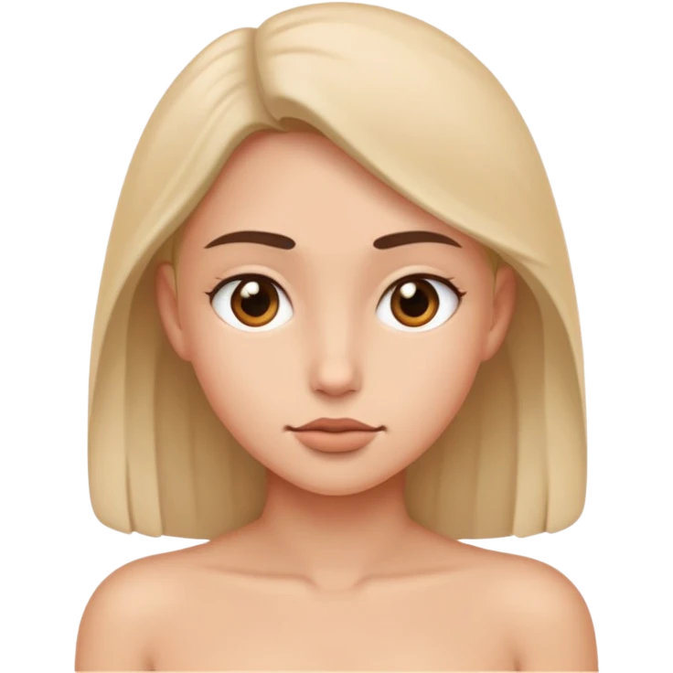 Naked emoji