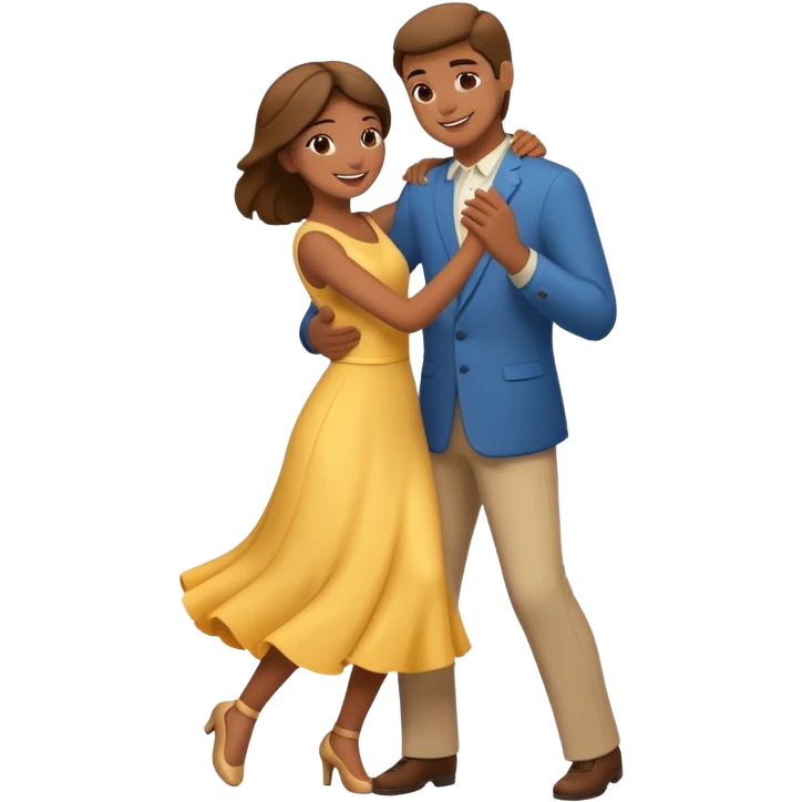 Slow dance  emoji