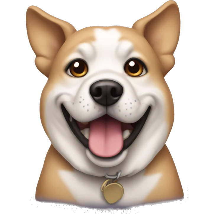 Hii dog emoji