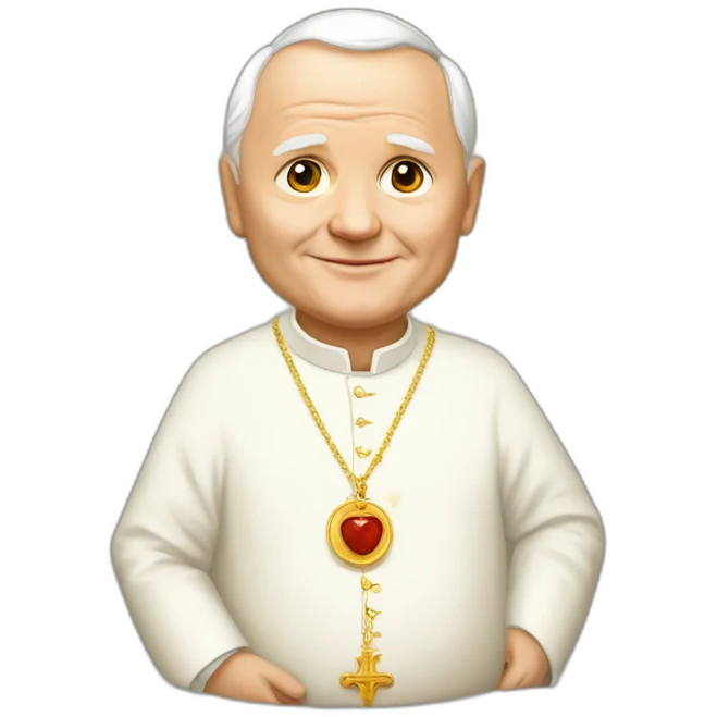 Pregnant John Paul Ii emoji