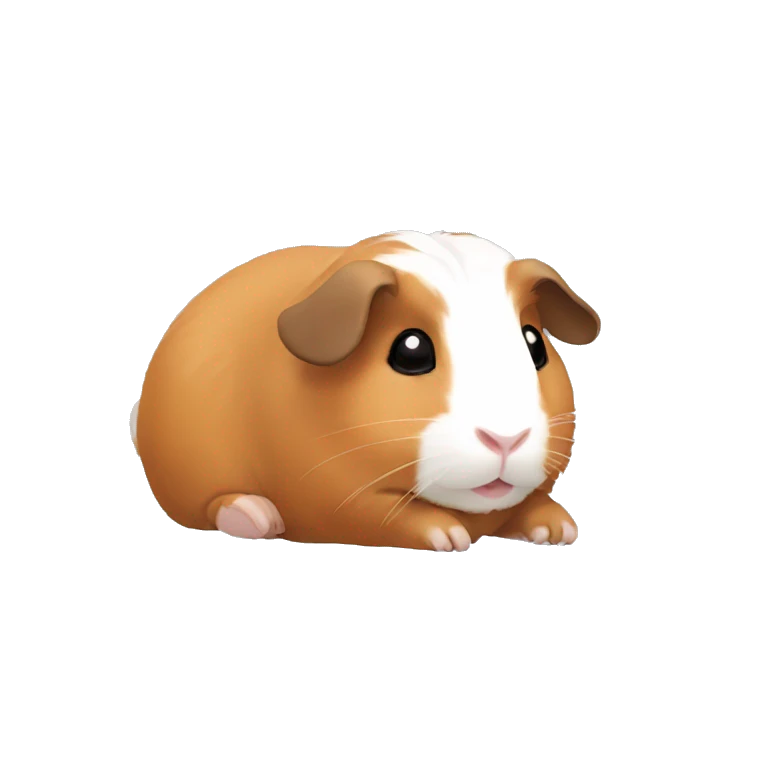 Guineapig laying down  emoji