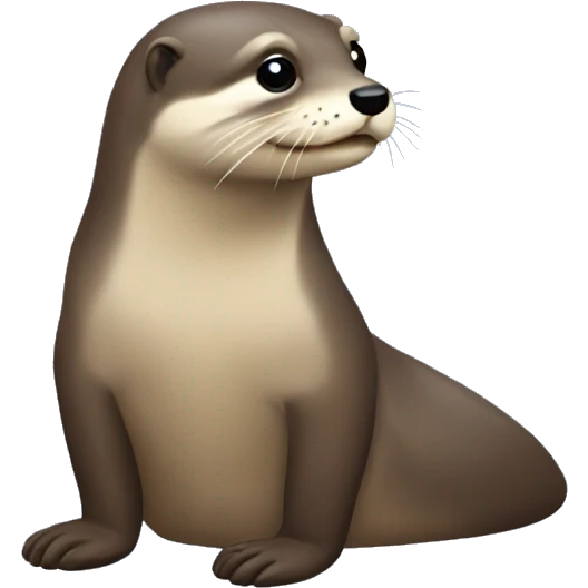 Loutre paresseuse  emoji