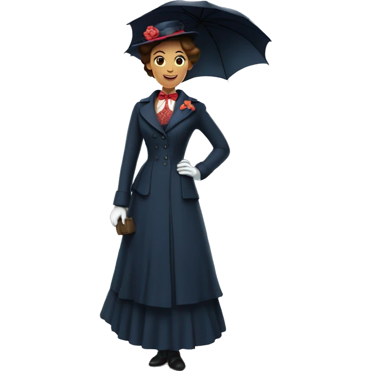 full-length Mary Poppins emoji