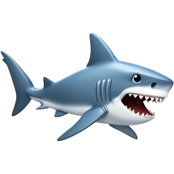 Shark dabbing emoji