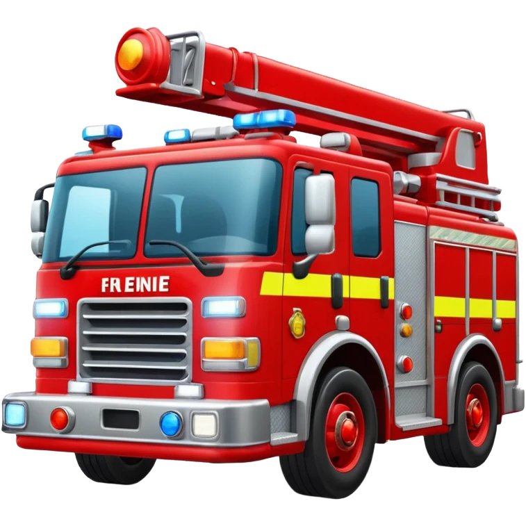 fire engine emoji