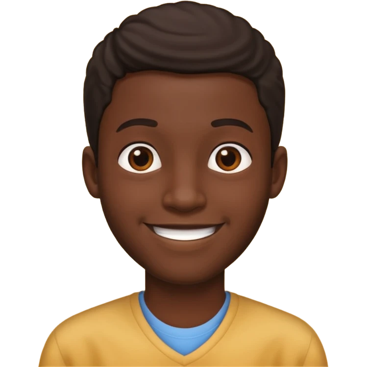 Black boy and that is a bit tall emoji