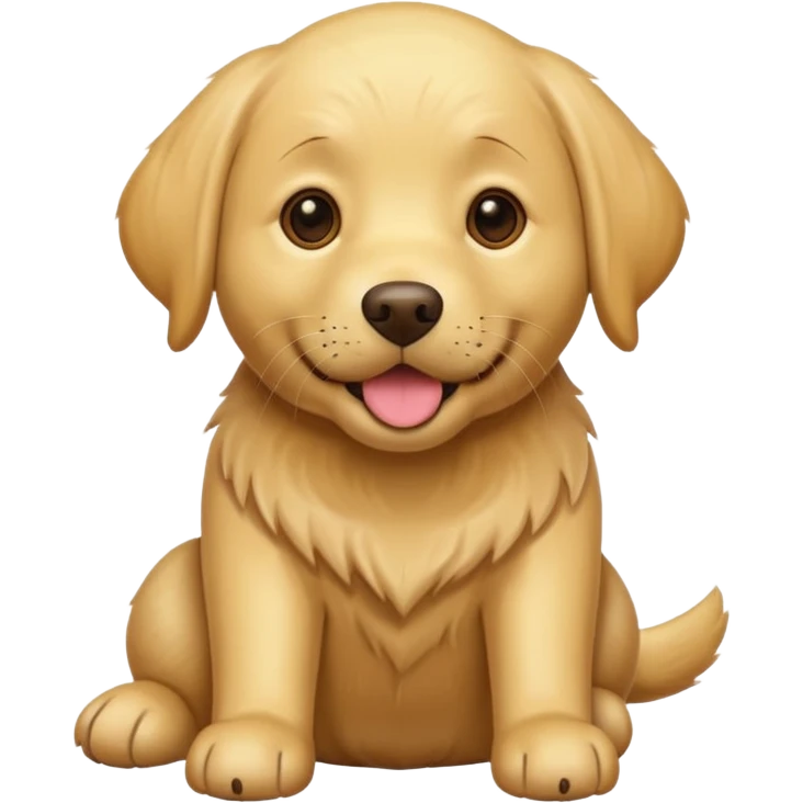 Labrador  dog emoji