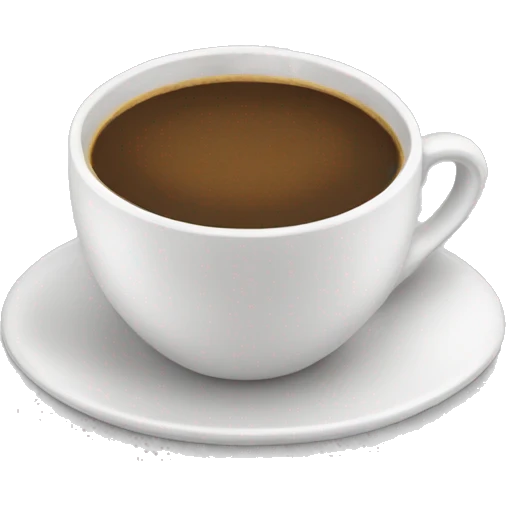 Taza de cafe emoji