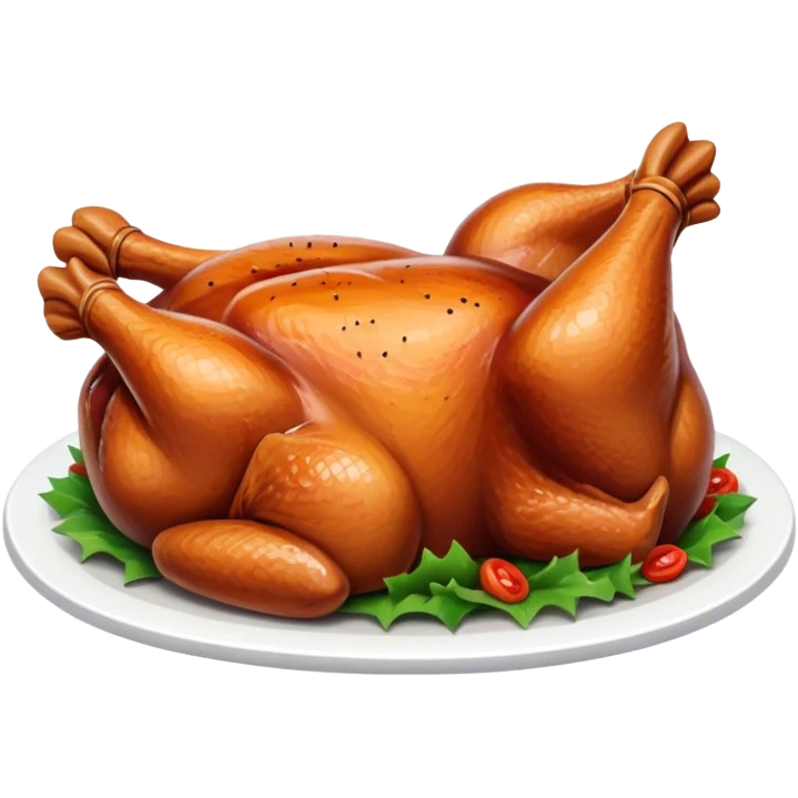 chicken roast emoji