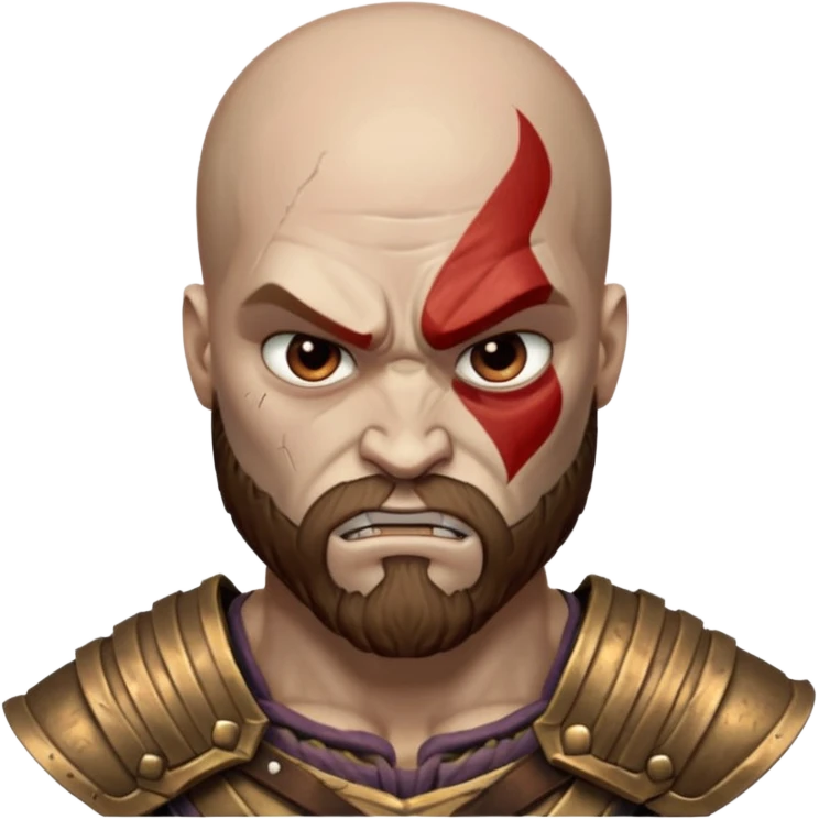 God of War Kratos emoji