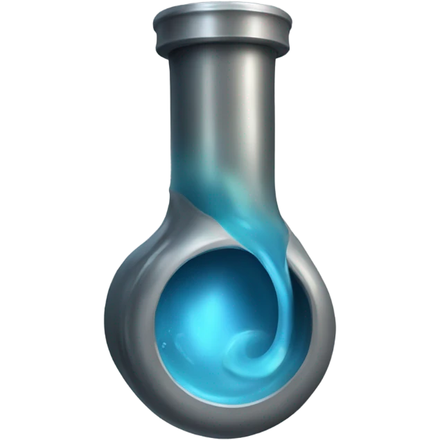 A pipe that has water. emoji