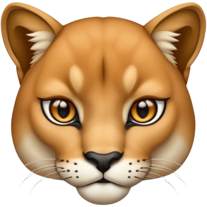 Un puma emoji
